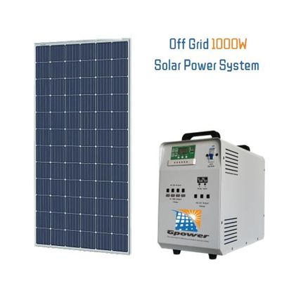 DIY لتوليد الطاقة الشمسية لنظام المنزل 1000W مجموعة الألواح الشمسية