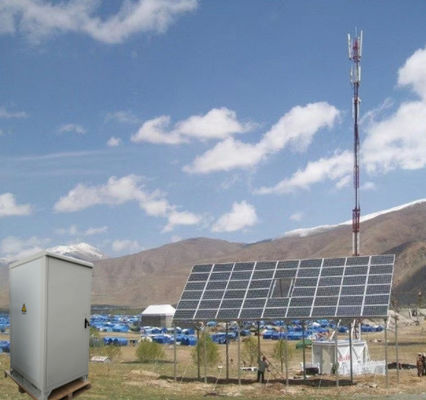 نظام الطاقة الشمسية GPOWER 10KW لإمداد الطاقة BTS